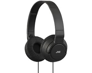 Casti Over the Ear JVC HA-S180B-E-F, Cu fir, Deep Bass, Mini-jack de 3.5 mm, Negru
