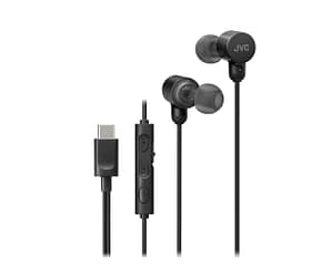 Casti JVC HA-FR29UC-B-U, Cu fir, In-Ear, Microfon, USB-C, Functie Mod Sunet, Husa, negru