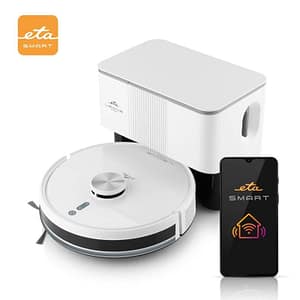 Robot aspirator si mop ETA Leone Pro 6244 90000, baterie Li-Ion 14.4 V