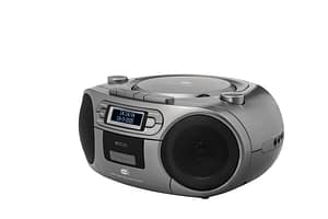Sistem audio ECG CDR 990 DAB, 2 x 2 W RMS, Radio FM, USB, CD Player, Casetofon MP3, GRI