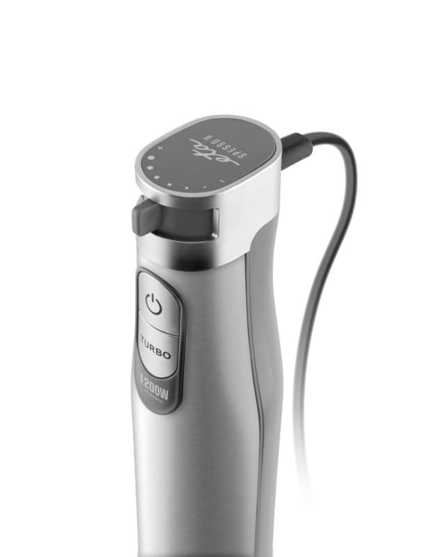 Blender vertical ETA Spesso II 2215 90000, 1200W, accesoriu tel, 6 viteze plus TURBO, otel inoxidabil - imagine 5